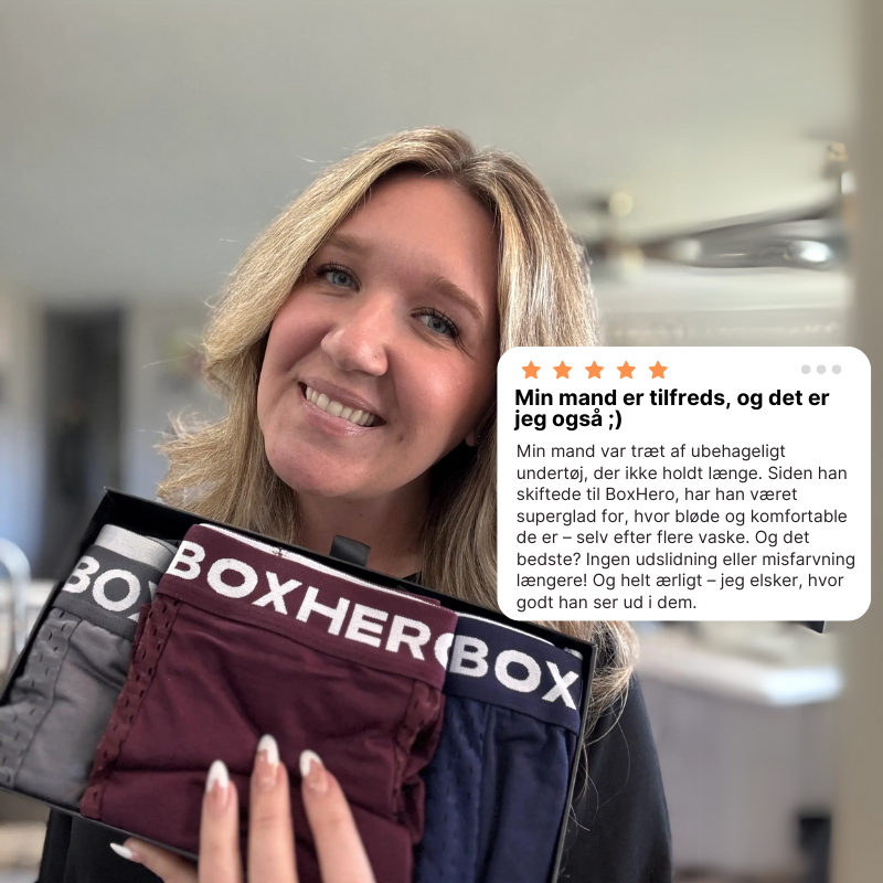 BOXHERO – DE BEDSTE BOKSERSHORTS I BAMBUSFIBER
