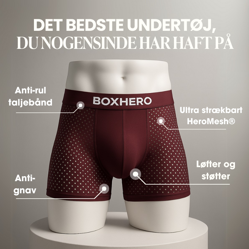 BOXHERO – DE BEDSTE BOKSERSHORTS I BAMBUSFIBER