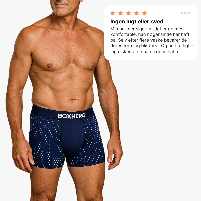 BOXHERO – DE BEDSTE BOKSERSHORTS I BAMBUSFIBER