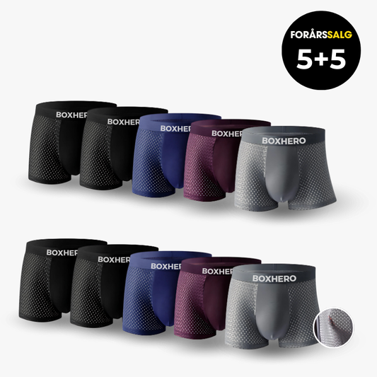 BOXHERO – DE BEDSTE BOKSERSHORTS I BAMBUSFIBER