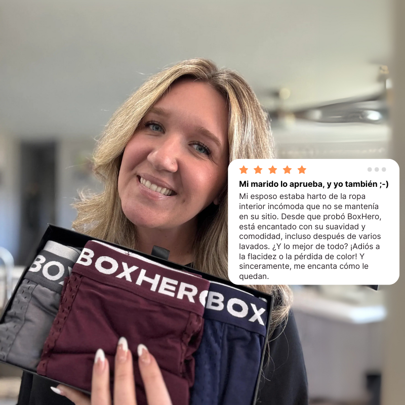 BOXER DE FIBRA DE BAMBÙ - CONFORT DURANTE TODO EL DÍA