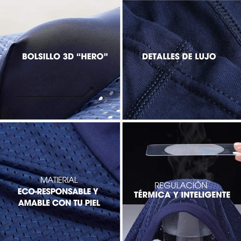 BOXER DE FIBRA DE BAMBÙ - CONFORT DURANTE TODO EL DÍA