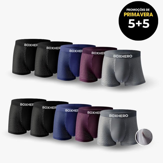 BOXERS BOXHERO EM FIBRA DE BAMBU – CONFORTO REVOLUCIONÁRIO DURANTE TODO O DIA