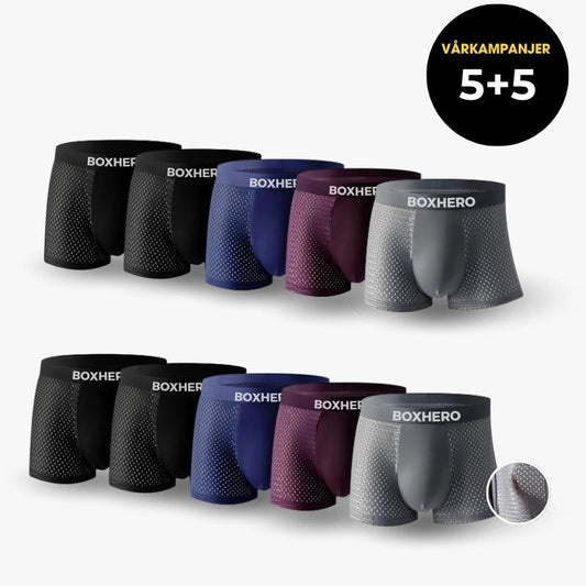 BOXHERO BOKSER I BAMUSFIBER – REVOLUSJONERENDE KOMFORT HELE DAGEN