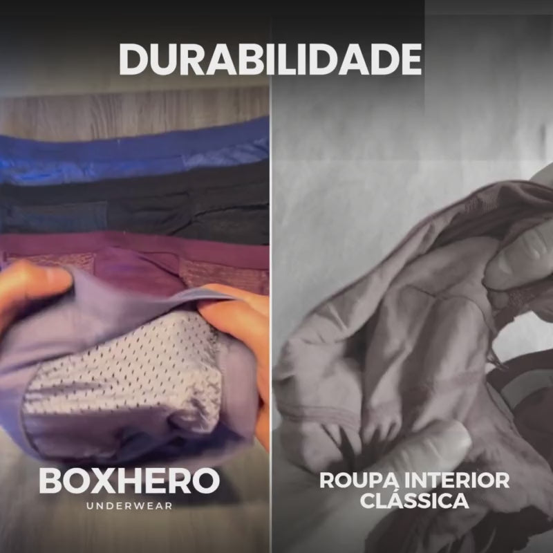 BOXERS BOXHERO EM FIBRA DE BAMBU – CONFORTO REVOLUCIONÁRIO DURANTE TODO O DIA